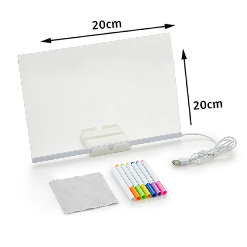 DIY Acrylic Lamp Drawing Board