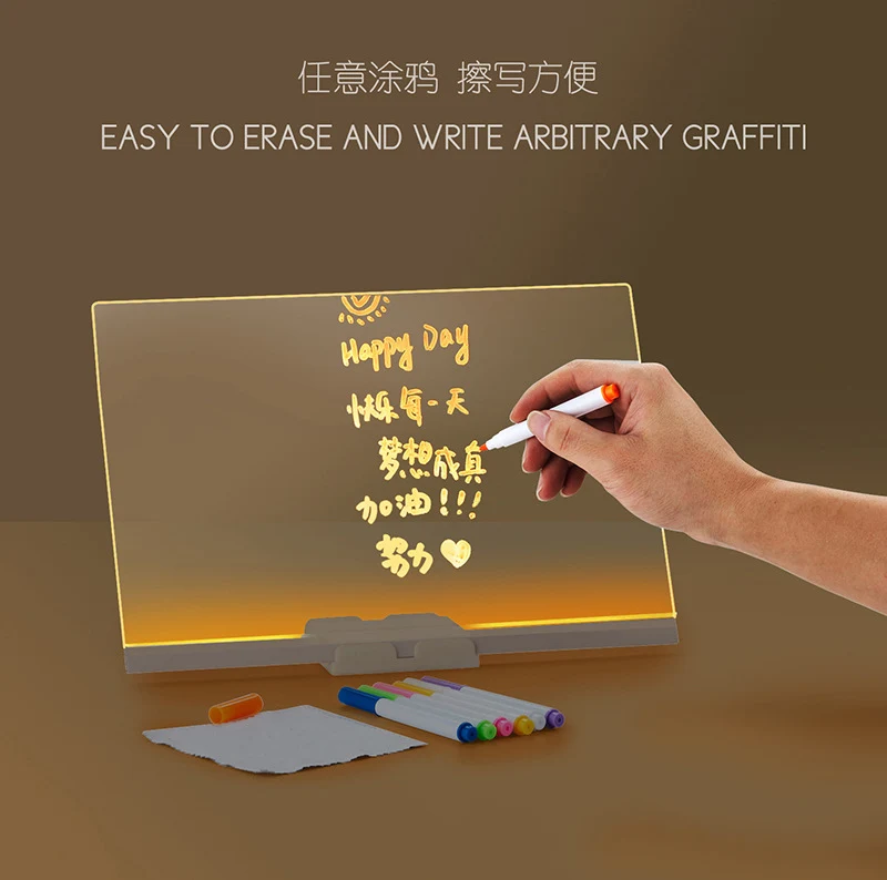 DIY Acrylic Lamp Drawing Board