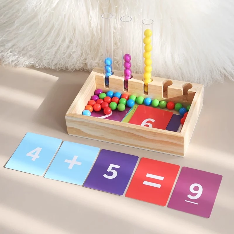 Rainbow Beads Clip-Clap Musical Toy