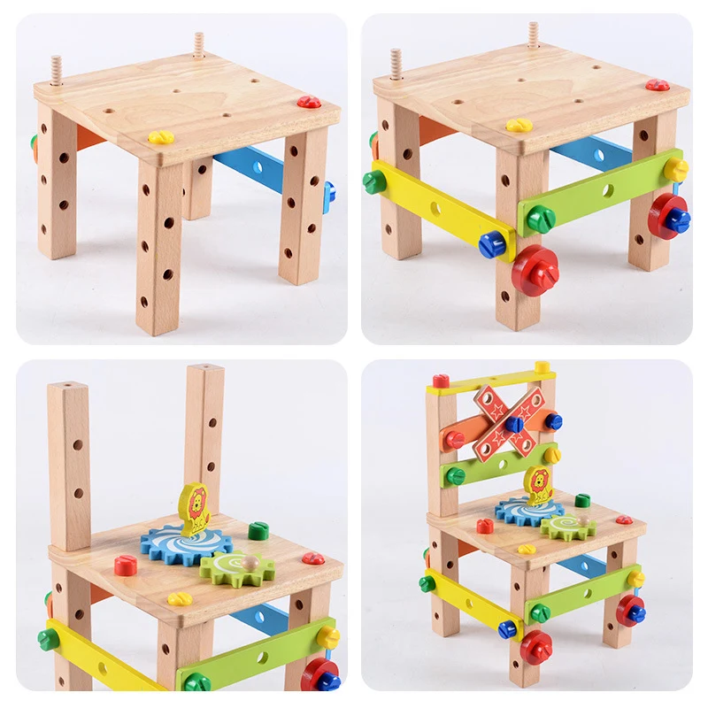 Multifunctional Disassembly Tool Chair